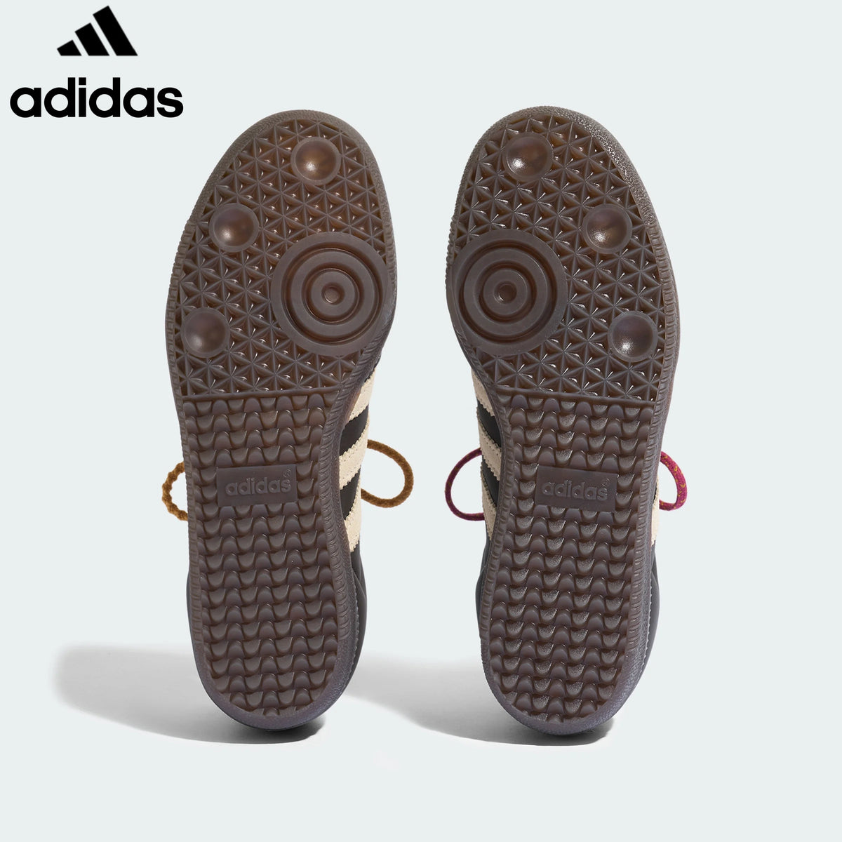 Adidas samba  women's shoes  men's samba sneakers  Dark Brown Burgundy Unisex Sneakers