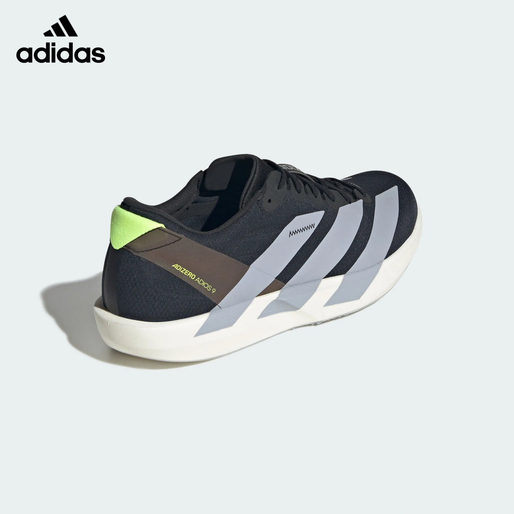Adidas Adizero Adios 9 Black Silver Unisex Running Shoes