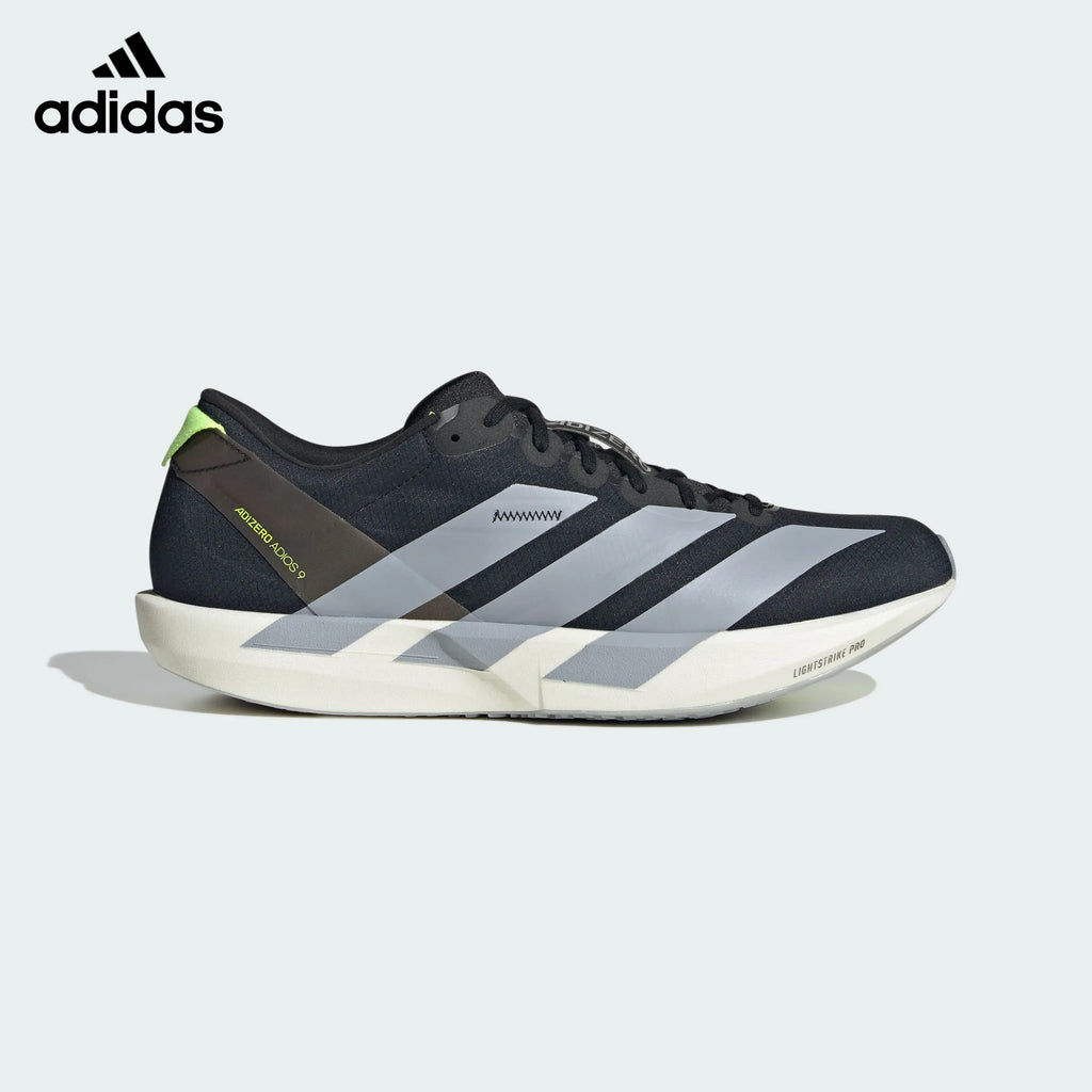 Adidas Adizero Adios 9 Black Silver Unisex Running Shoes