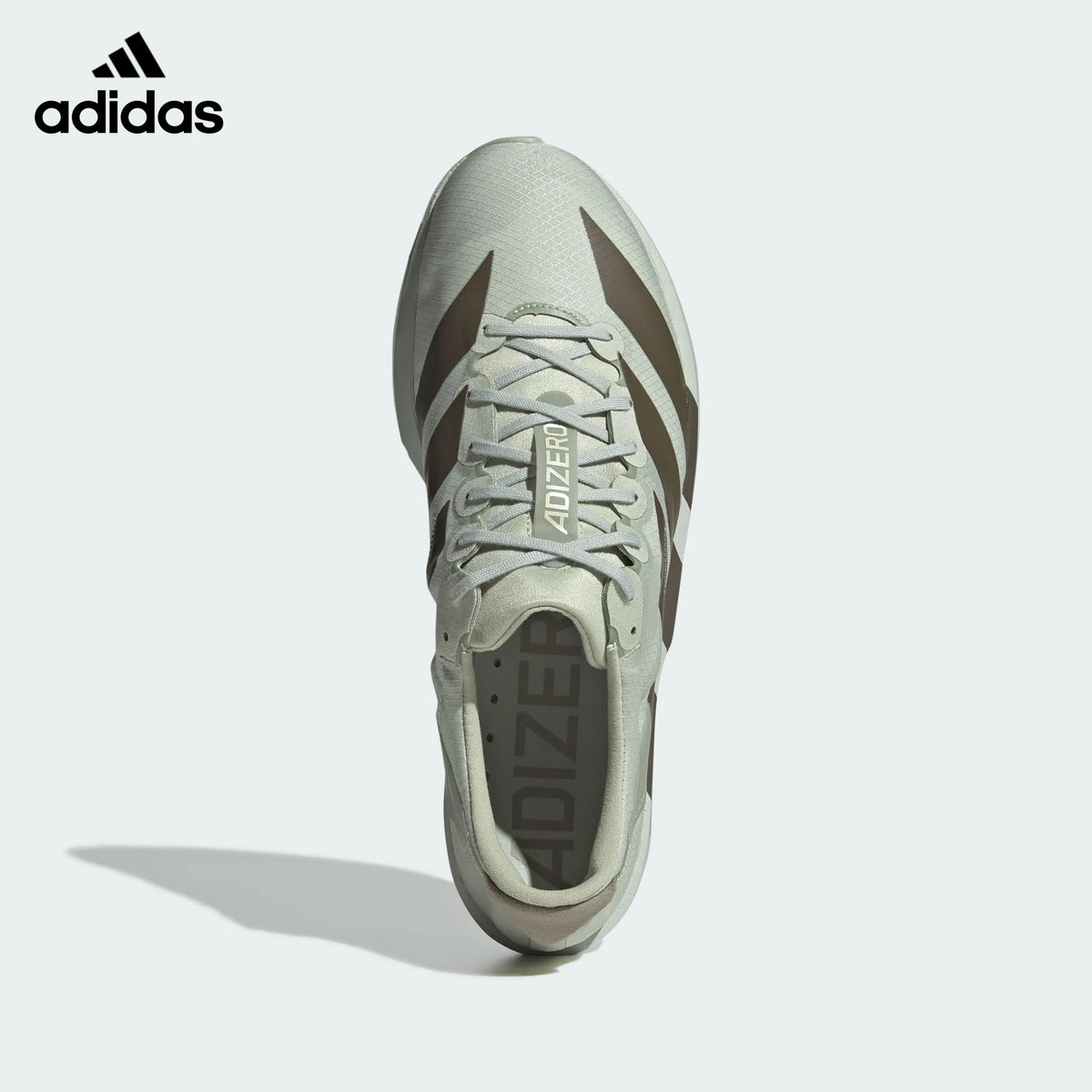 Adidas Adizero Adios 9 Light Green Brown Unisex Running Shoes