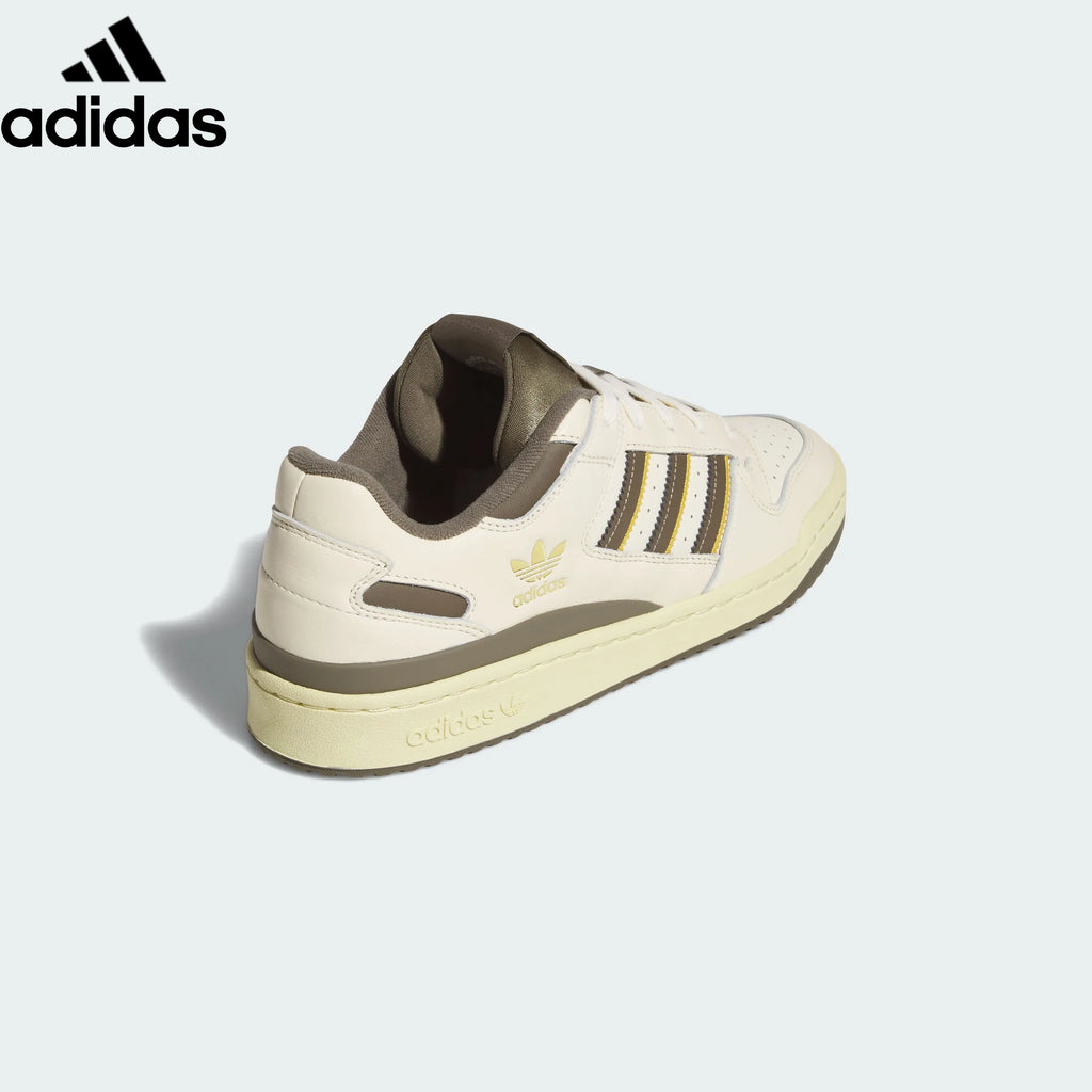 Adidas Forum Low Cream Brown Gold Unisex Sneakers