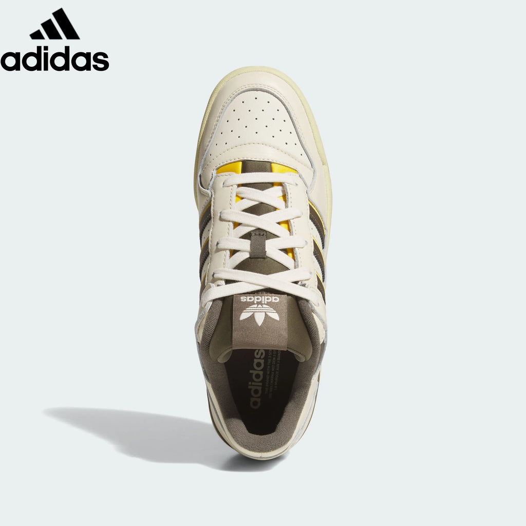 Adidas Forum Low Cream Brown Gold Unisex Sneakers