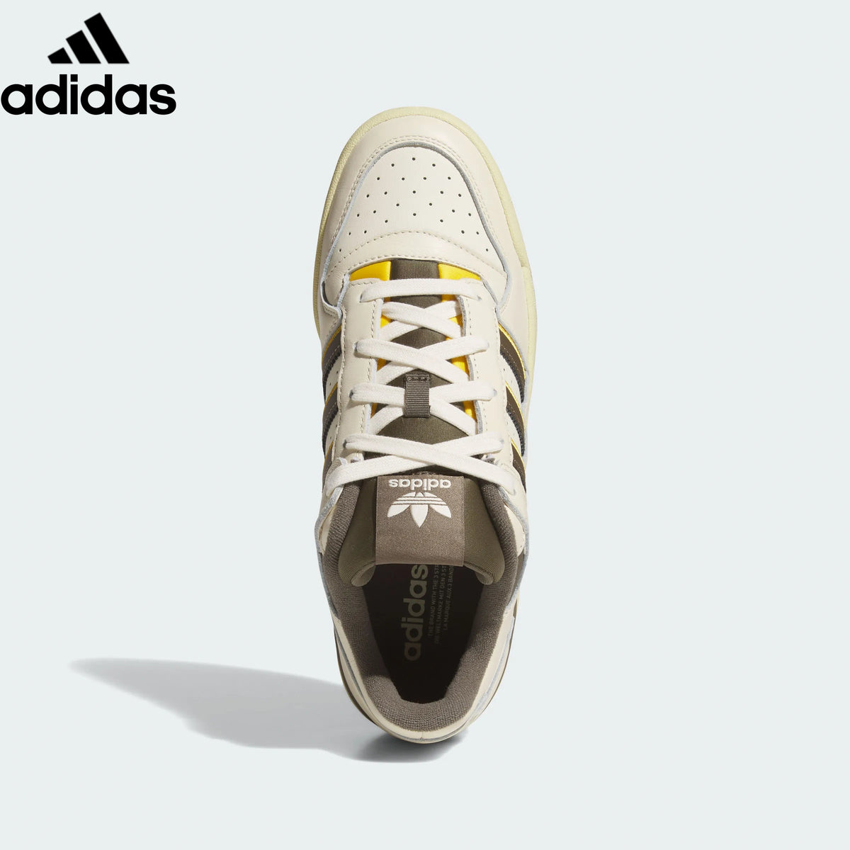 Adidas Forum Low Cream Brown Gold Unisex Sneakers