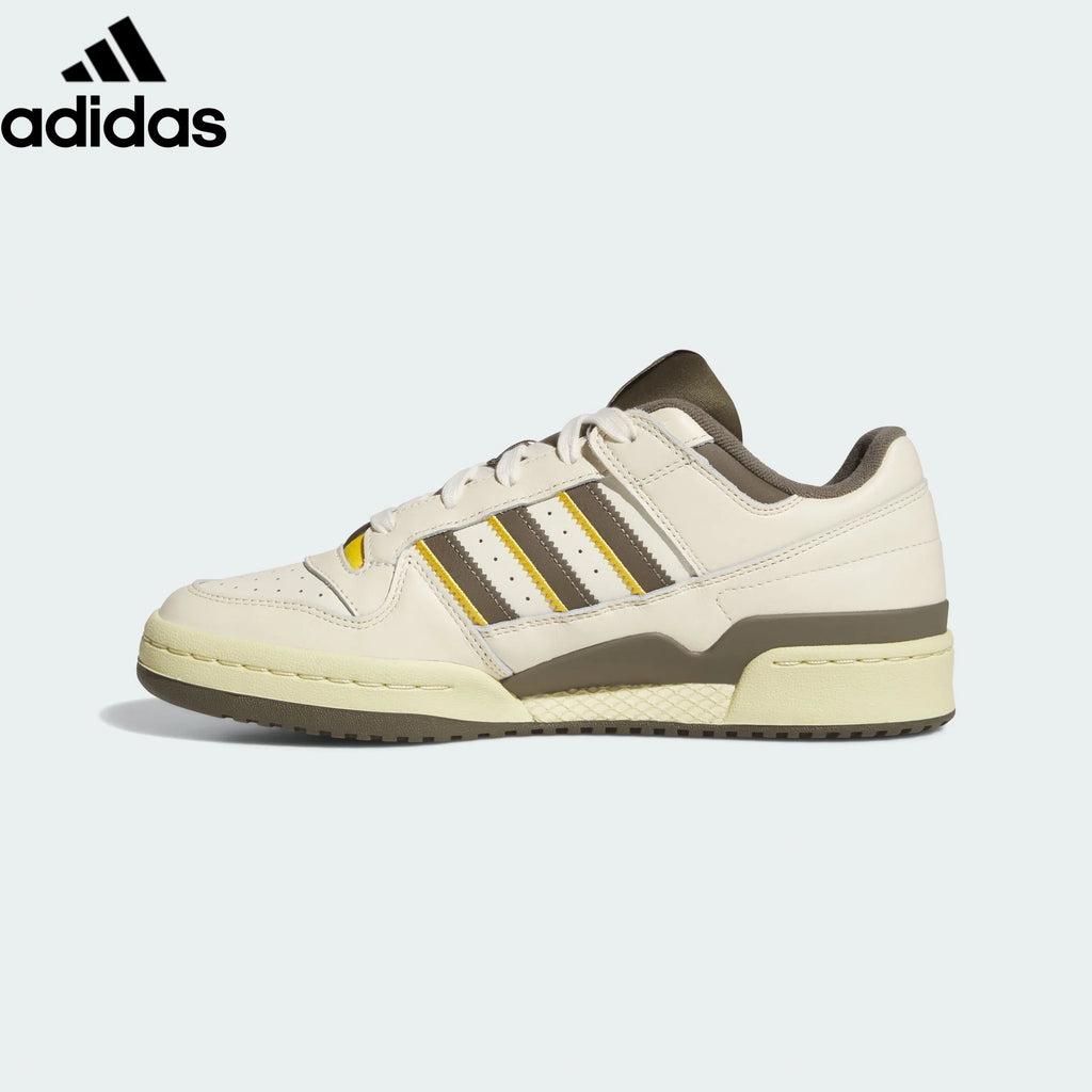 Adidas Forum Low Cream Brown Gold Unisex Sneakers