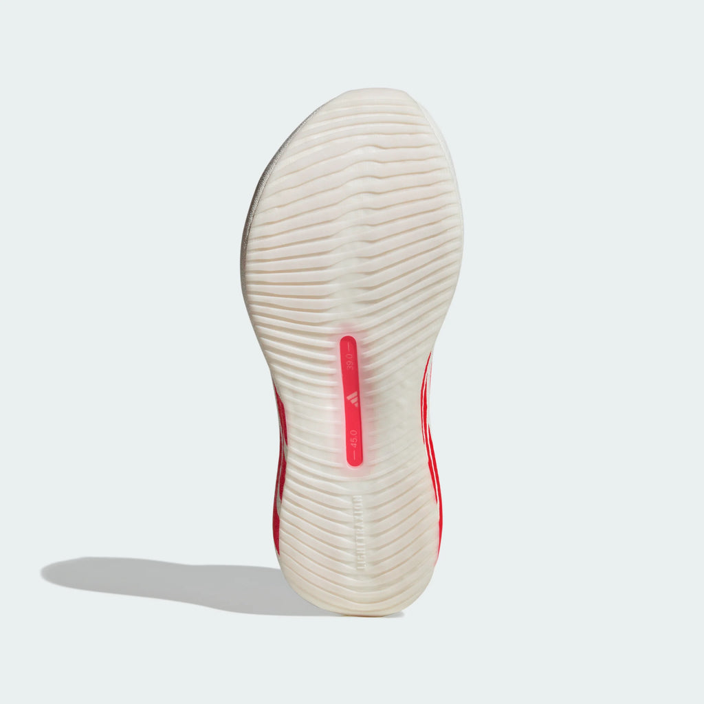 adidas Hyperboost Edge Sneakers – Cream and Red