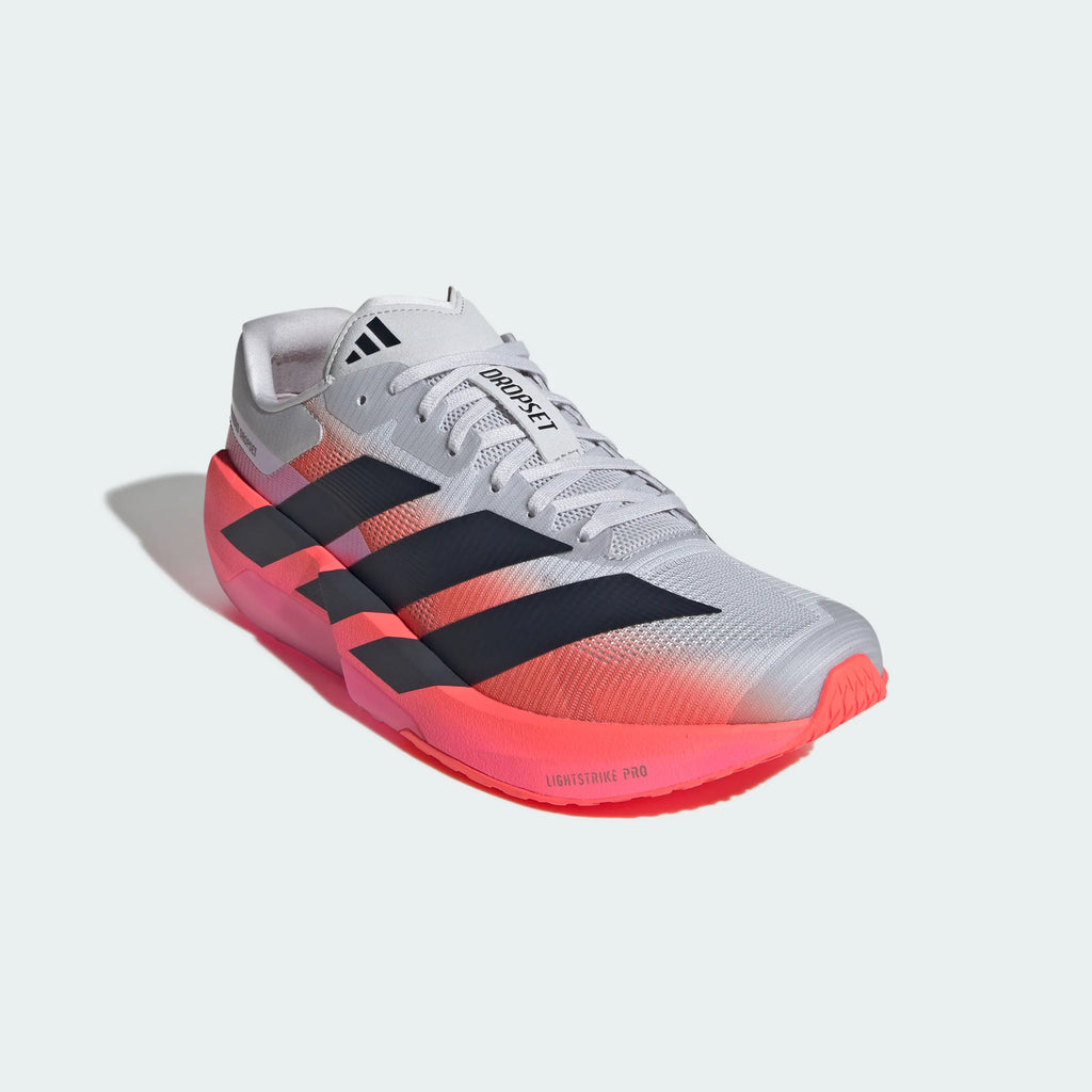 adidas Adizero Dropset Sneakers – Silver and Pink Gradient