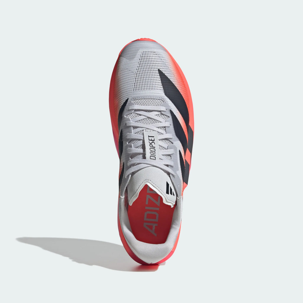 adidas Adizero Dropset Sneakers – Silver and Pink Gradient