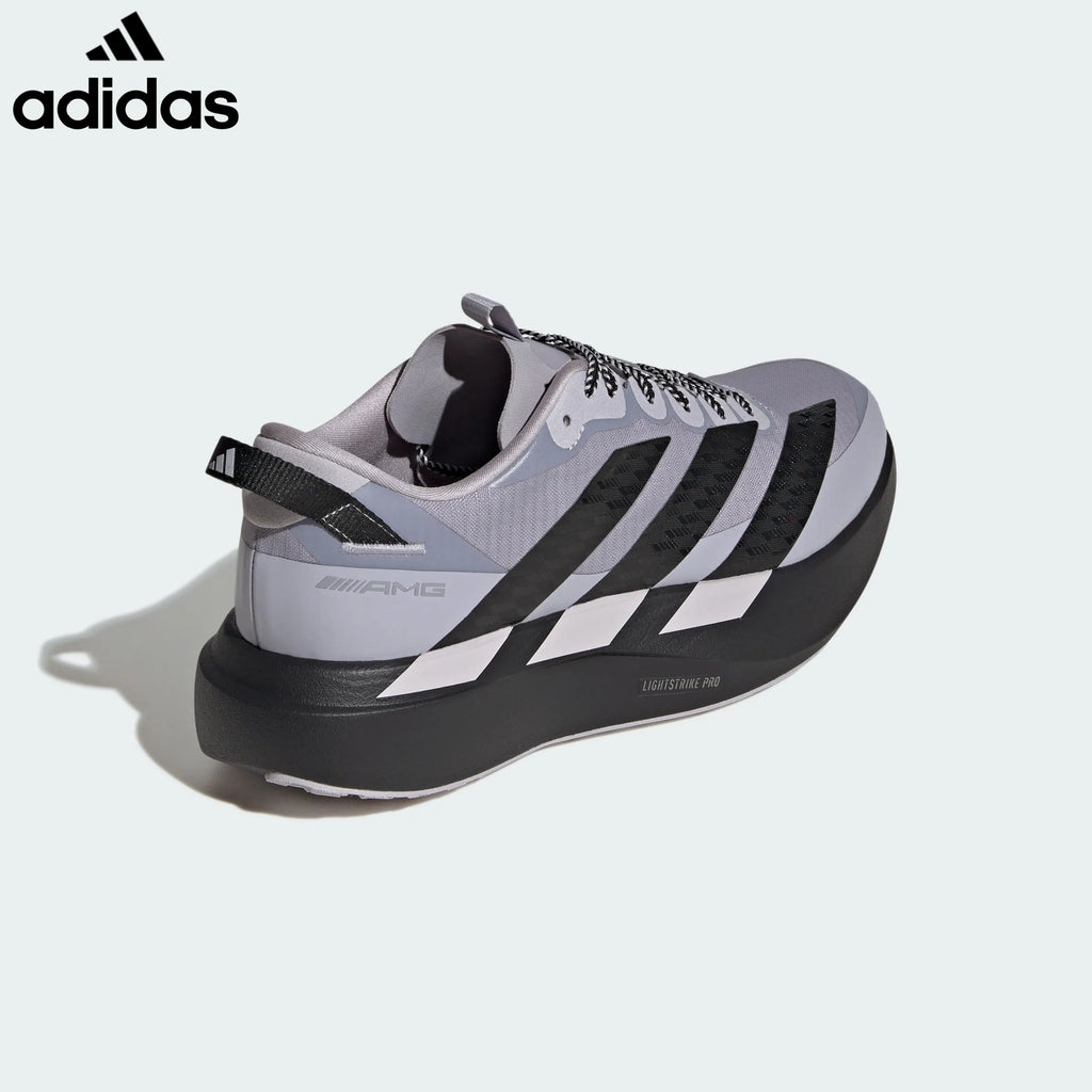Adidas AMG x Adizero Adios Pro Gray Black White Unisex Running Shoes