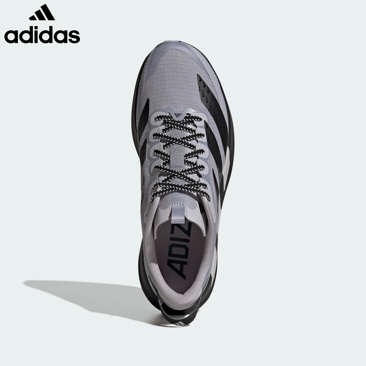 Adidas AMG x Adizero Adios Pro Gray Black White Unisex Running Shoes