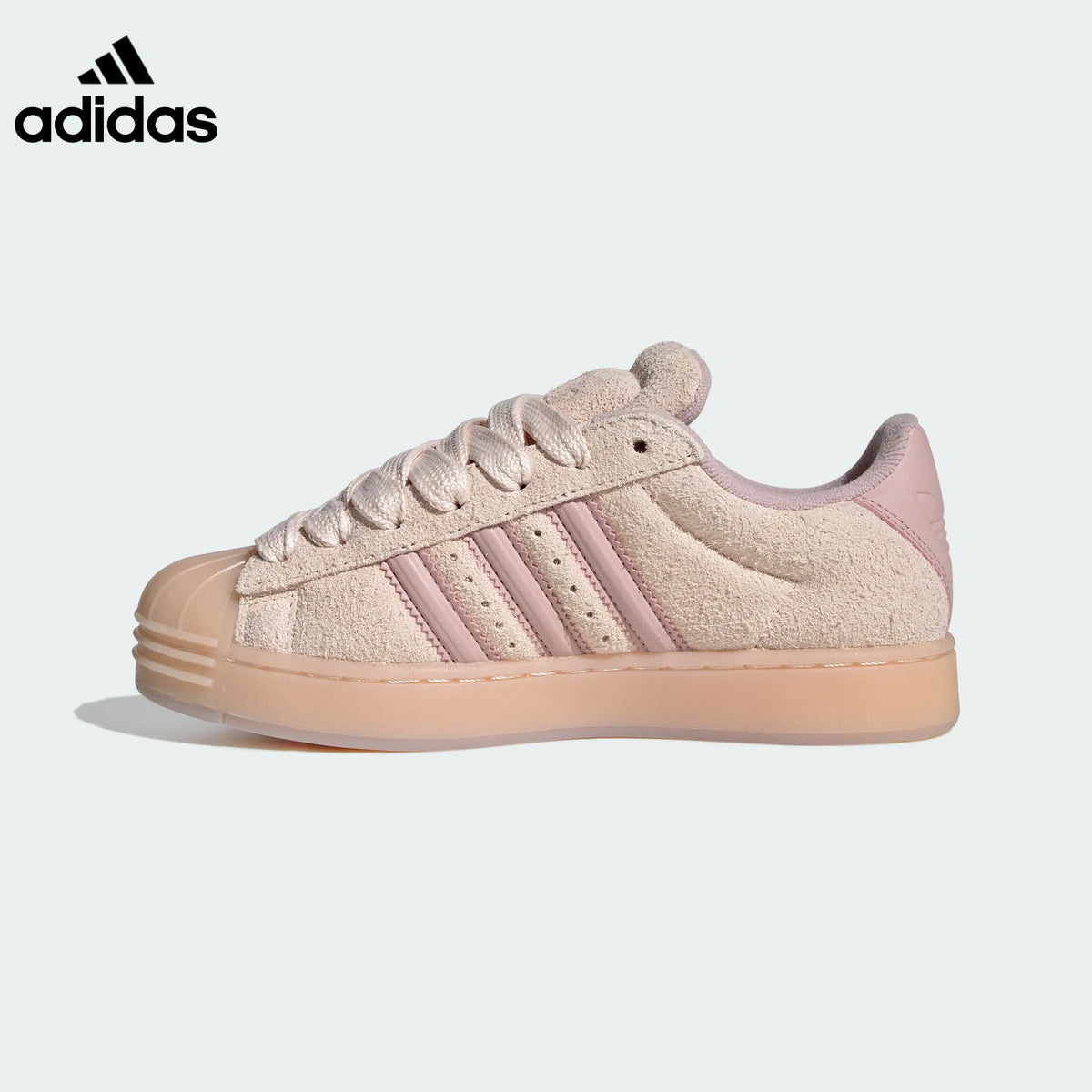 adidas Superstar Off White Pink Sneakers