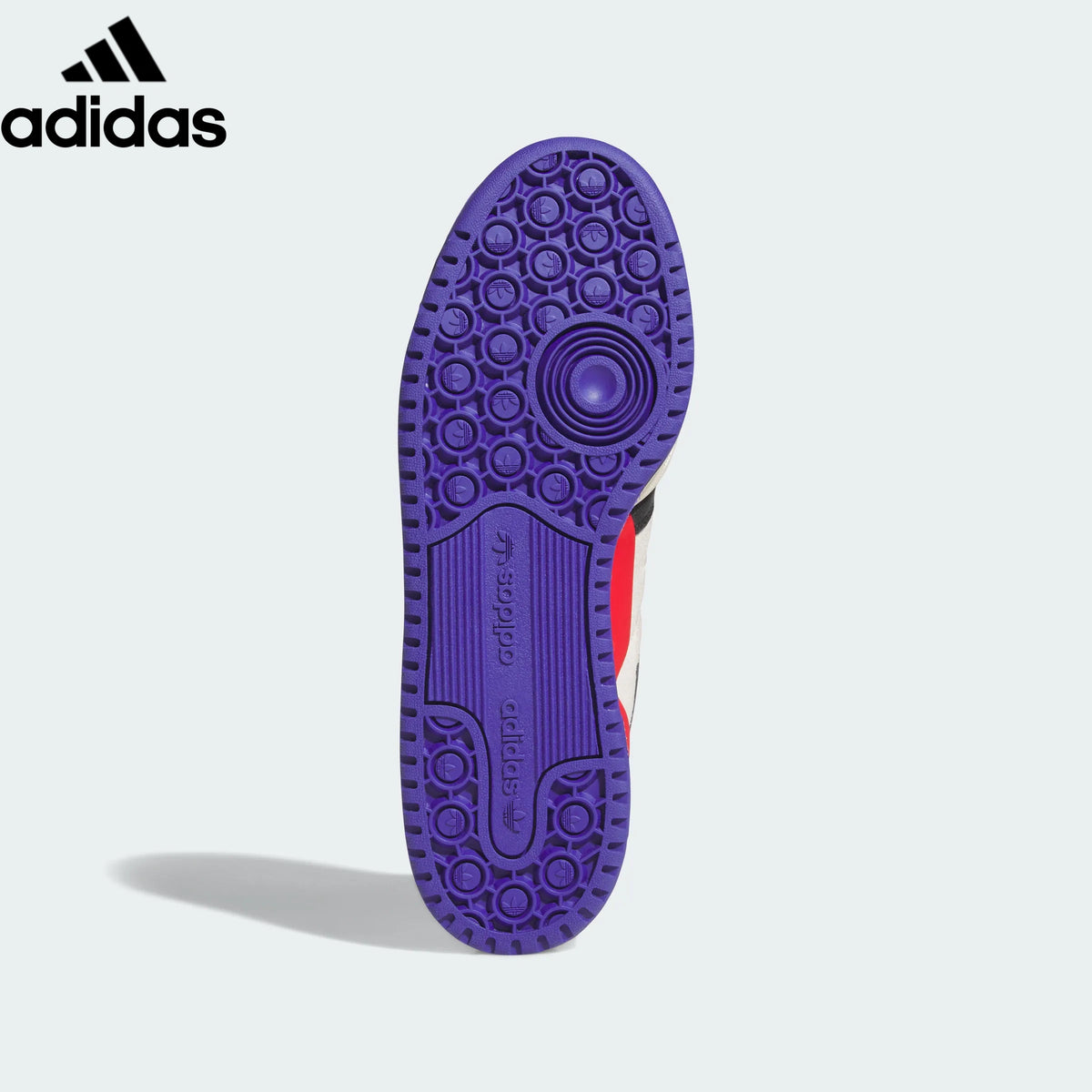 Adidas Forum Low Black Purple Red Unisex Sneakers