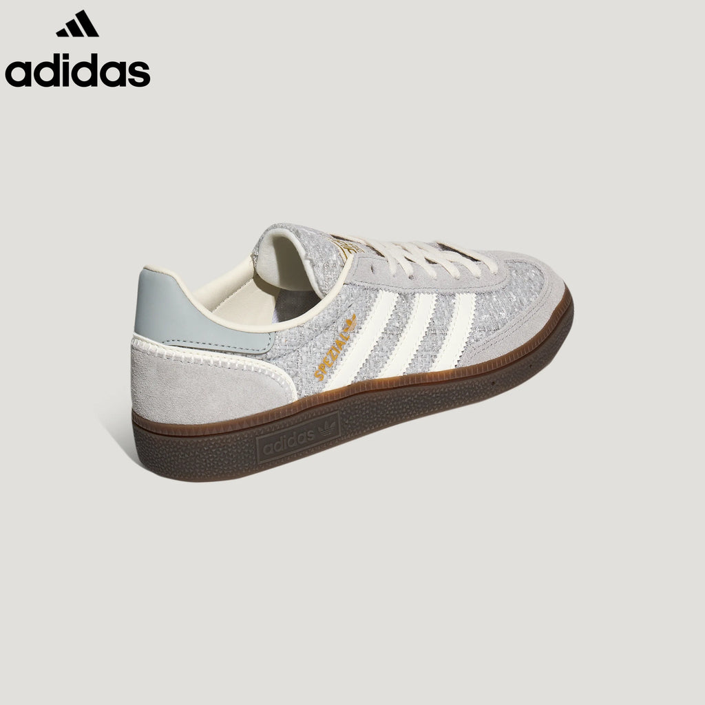 adidas  samba  women's shoes  men's samba sneakers Handball Spezial Gray White Retro Sneakers