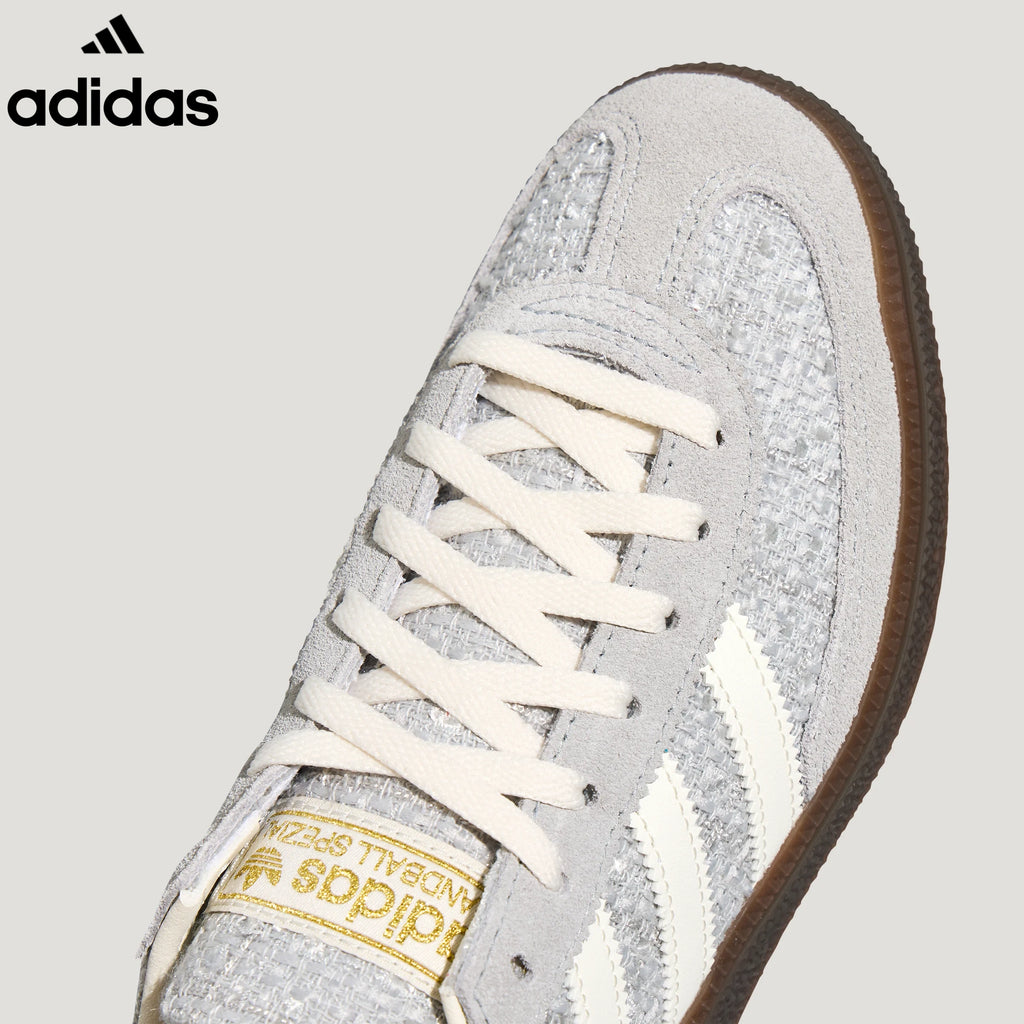 adidas  samba  women's shoes  men's samba sneakers Handball Spezial Gray White Retro Sneakers