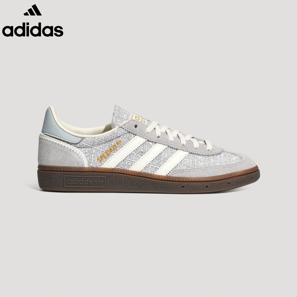 adidas  samba  women's shoes  men's samba sneakers Handball Spezial Gray White Retro Sneakers