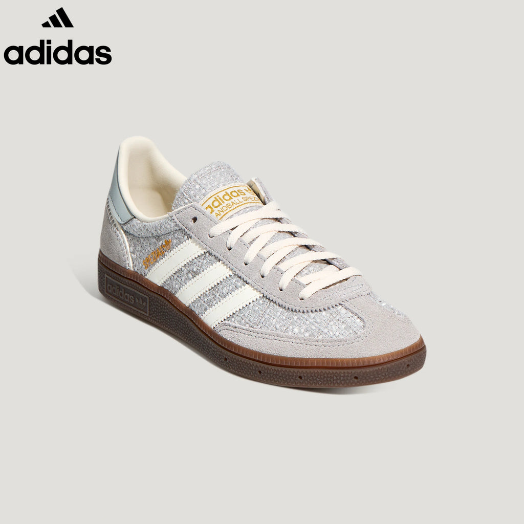 adidas  samba  women's shoes  men's samba sneakers Handball Spezial Gray White Retro Sneakers