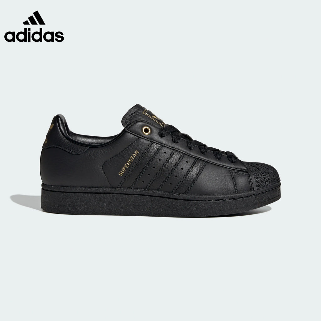 adidas Superstar Black Gold Sneakers