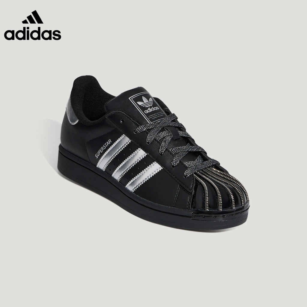 adidas Superstar Black Silver Sneakers adidas originals classic shoes