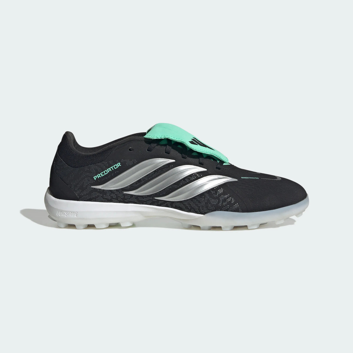 adidas Predator Turf Shoes – Black, Silver and Mint