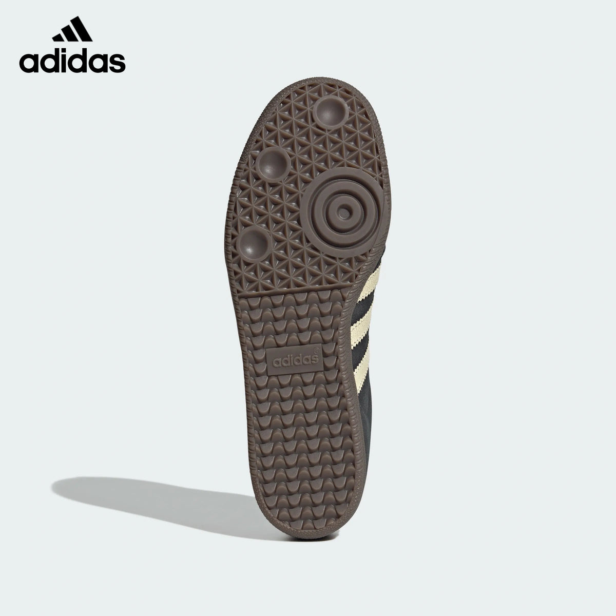 adidas samba  women's shoes  men's samba sneakers Black Cream Gum Sneakers