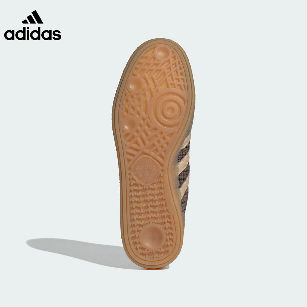 adidas handball women's shoes  men's Handball Spezial sneakers Brown Plaid Gum Sole Sneakers