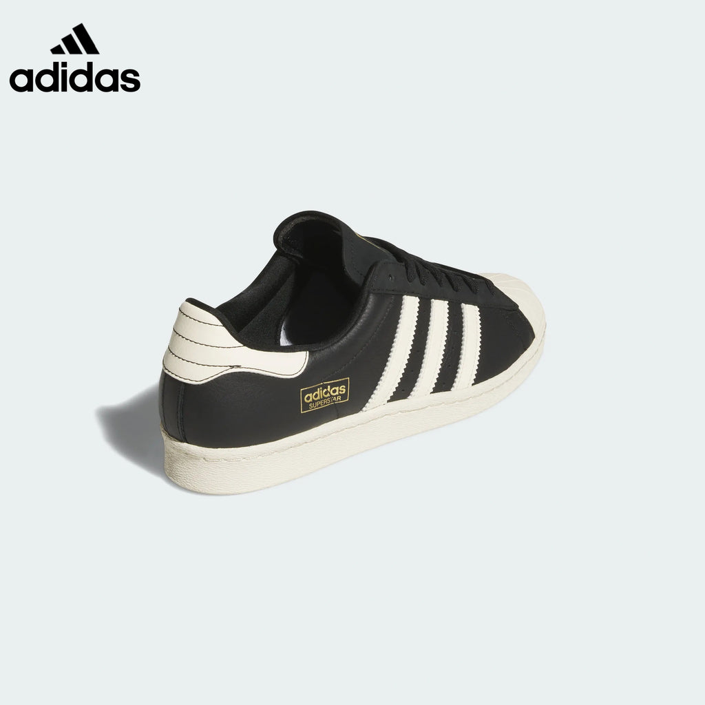 adidas Superstar Black Cream Sneakers
