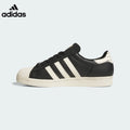 adidas Superstar Black Cream Sneakers