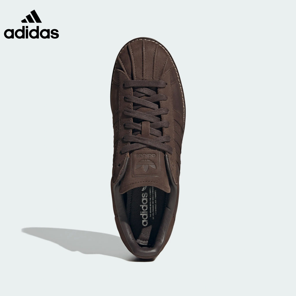 adidas Superstar Lux Dark Brown Sneakers