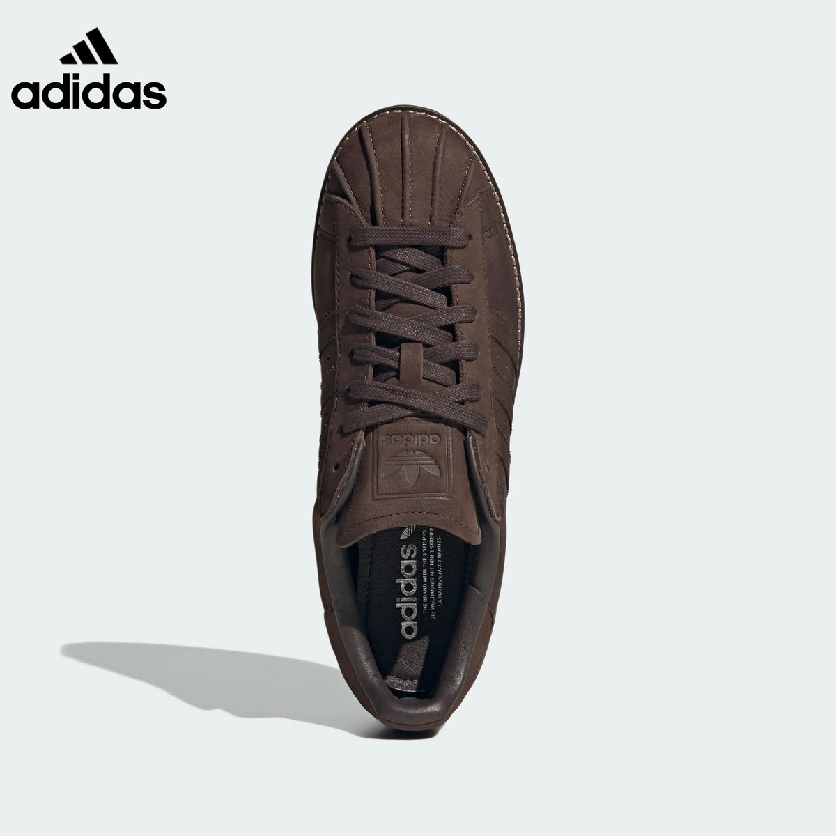 adidas Superstar Lux Dark Brown Sneakers