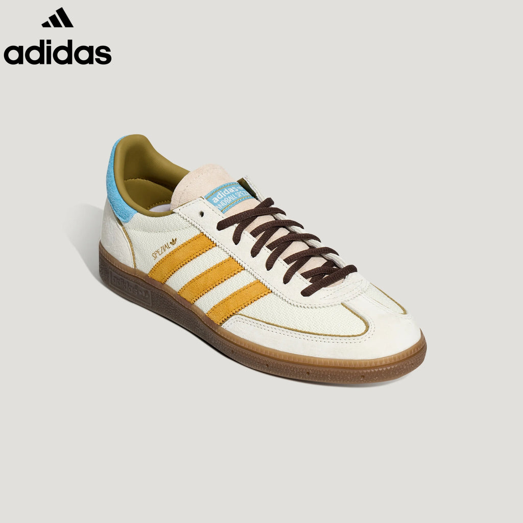 adidas  samba  women's shoes  men's samba sneakers  Handball Spezial Beige Black Retro Sneakers