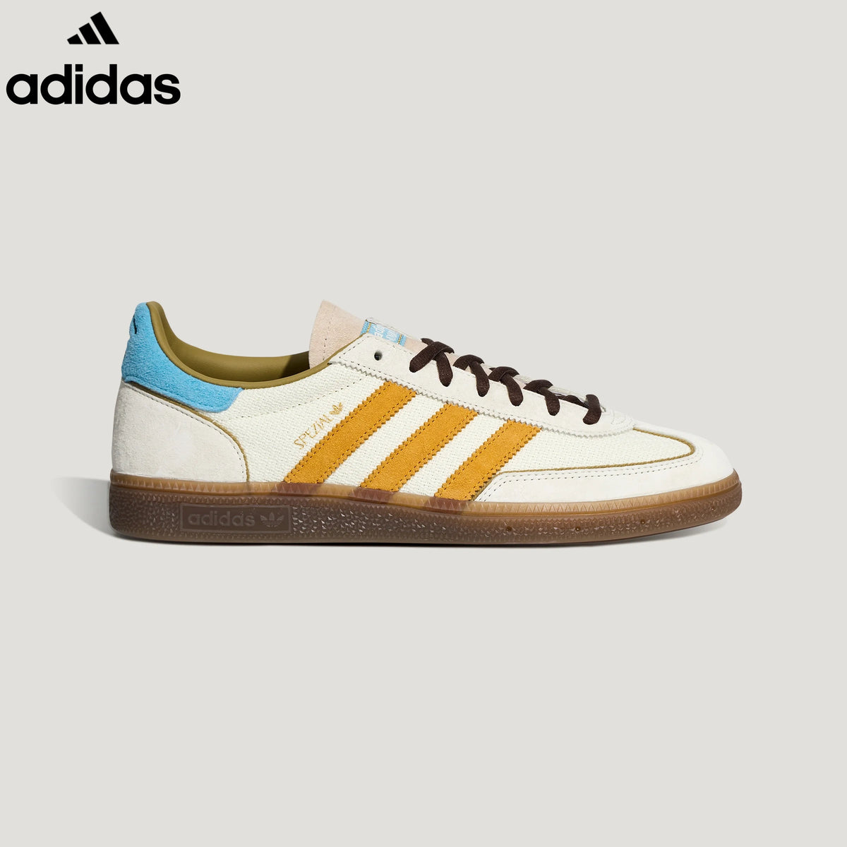 adidas  samba  women's shoes  men's samba sneakers  Handball Spezial Beige Black Retro Sneakers
