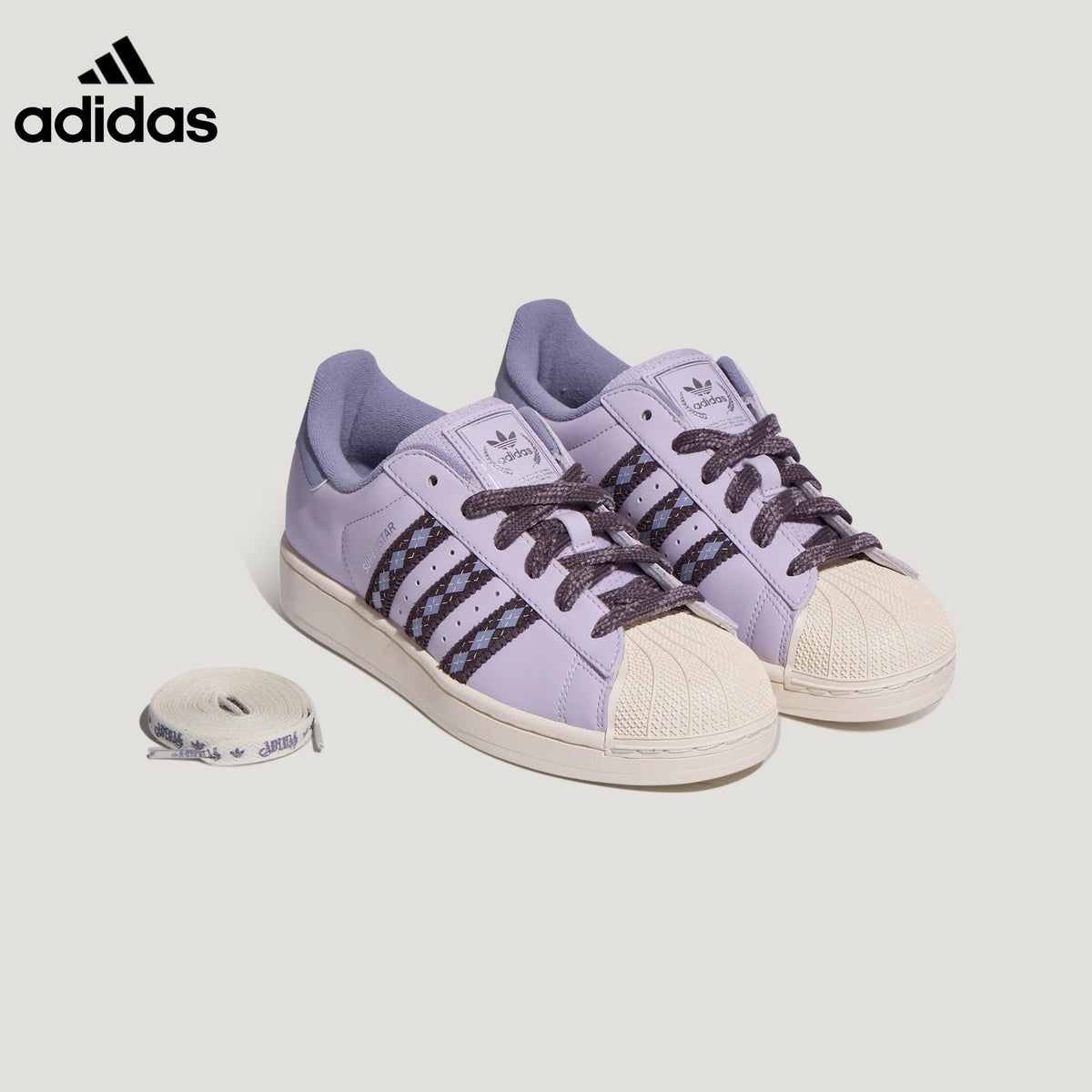 adidas Superstar Light Purple Sneakers