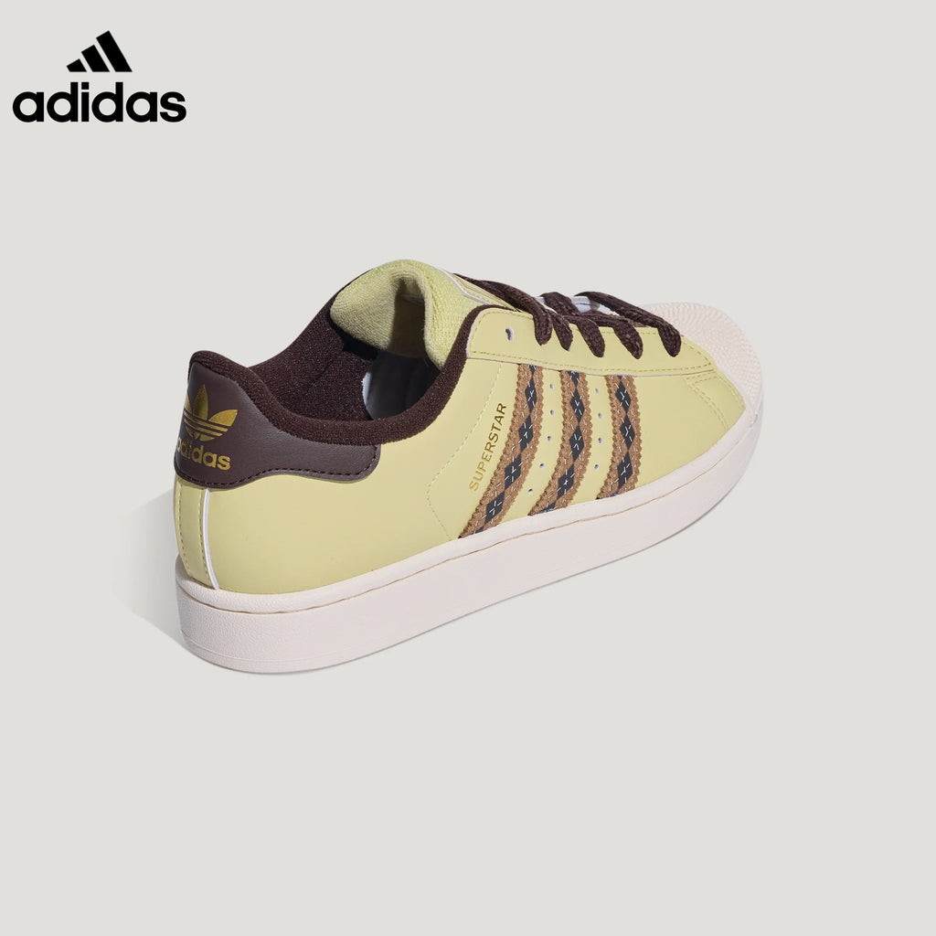 adidas Superstar Pale Yellow Sneakers