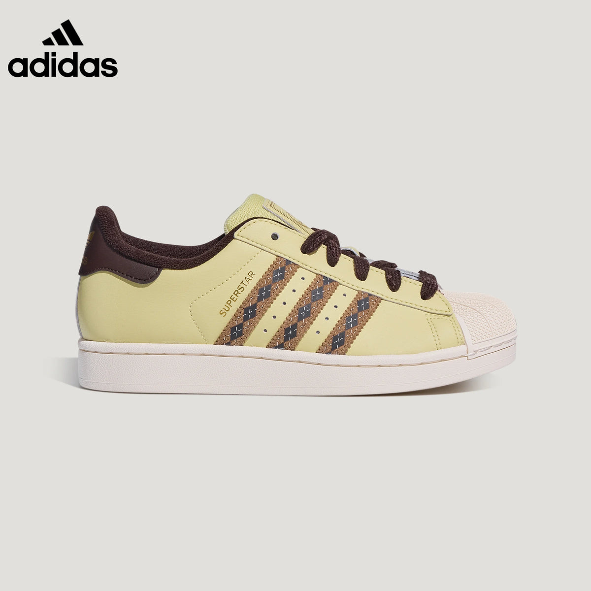 adidas Superstar Pale Yellow Sneakers