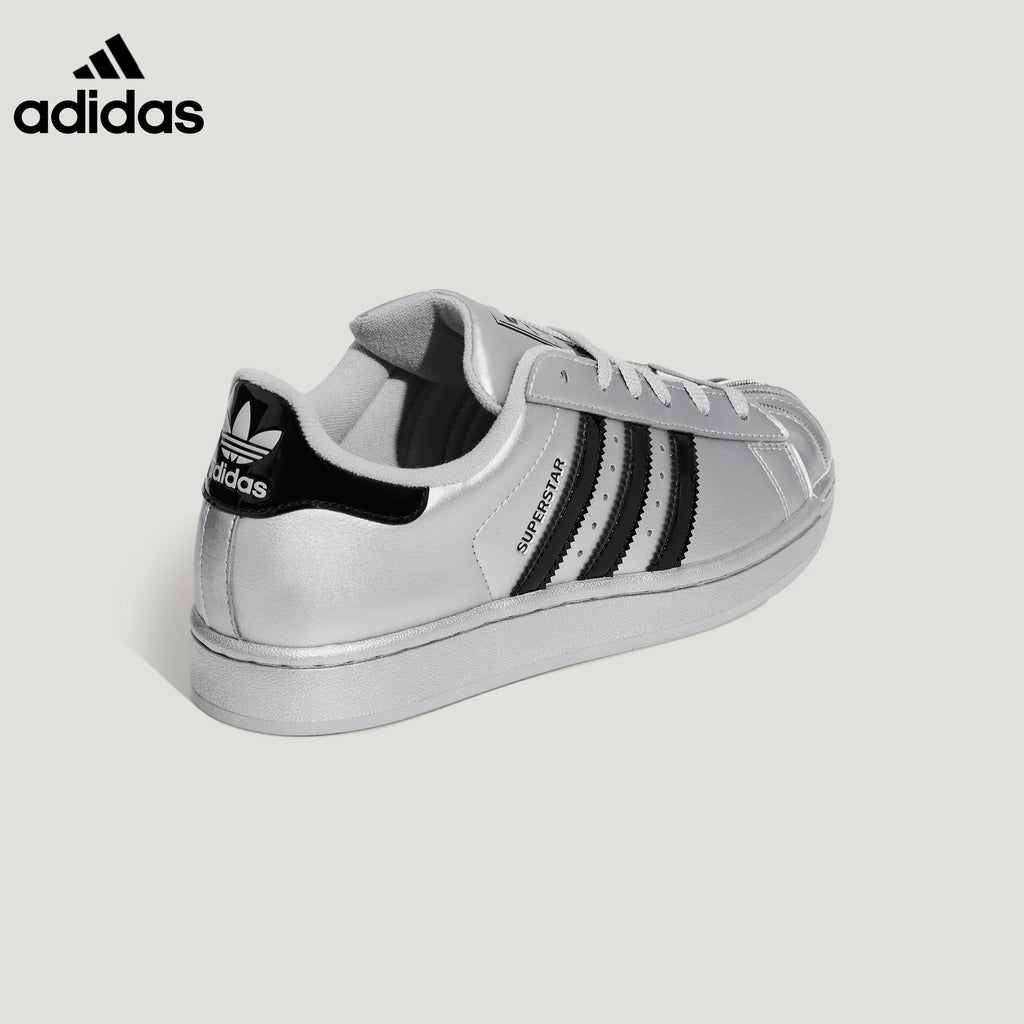 adidas Superstar Silver Black Sneakers