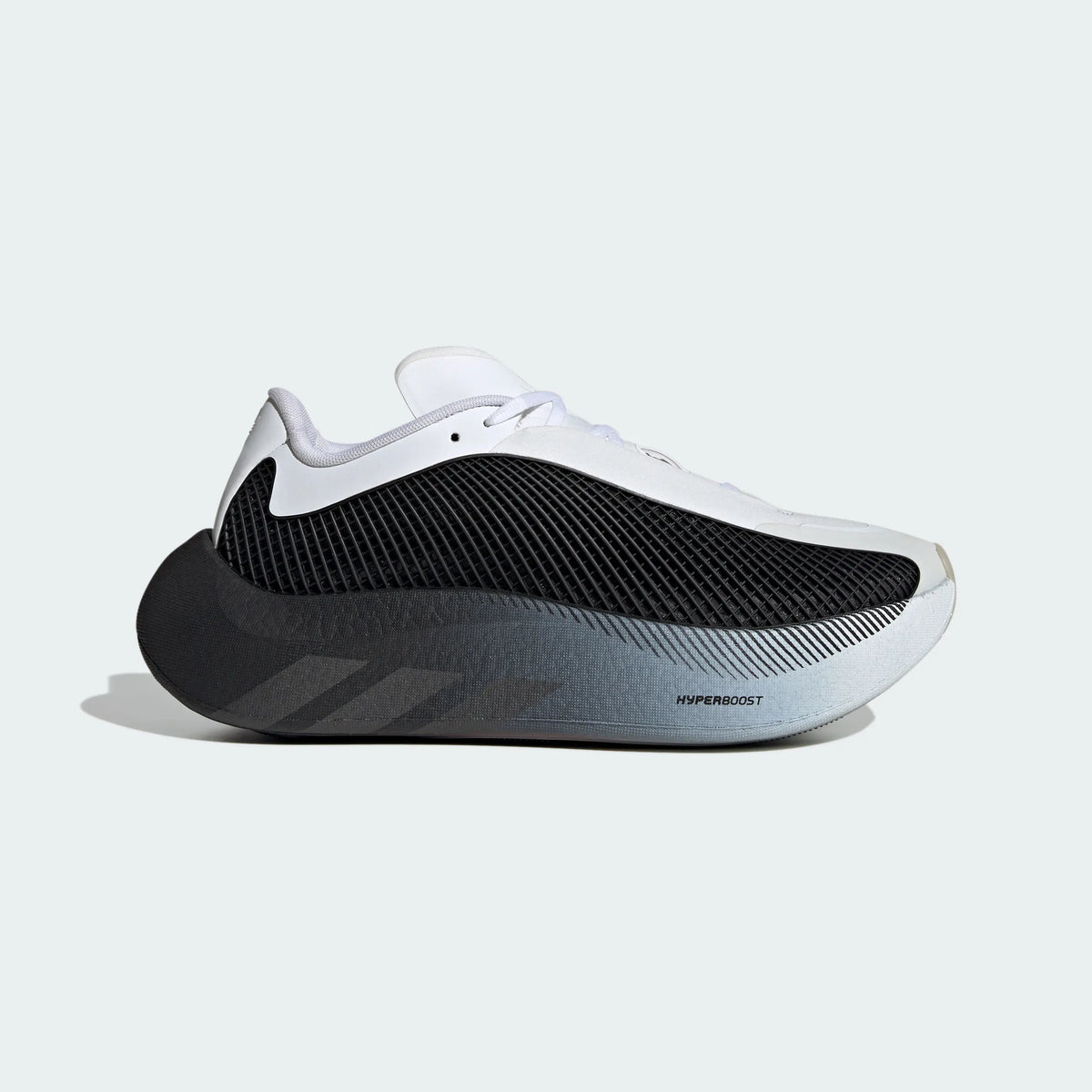 adidas Hyperboost Sneakers – White and Black Gradient