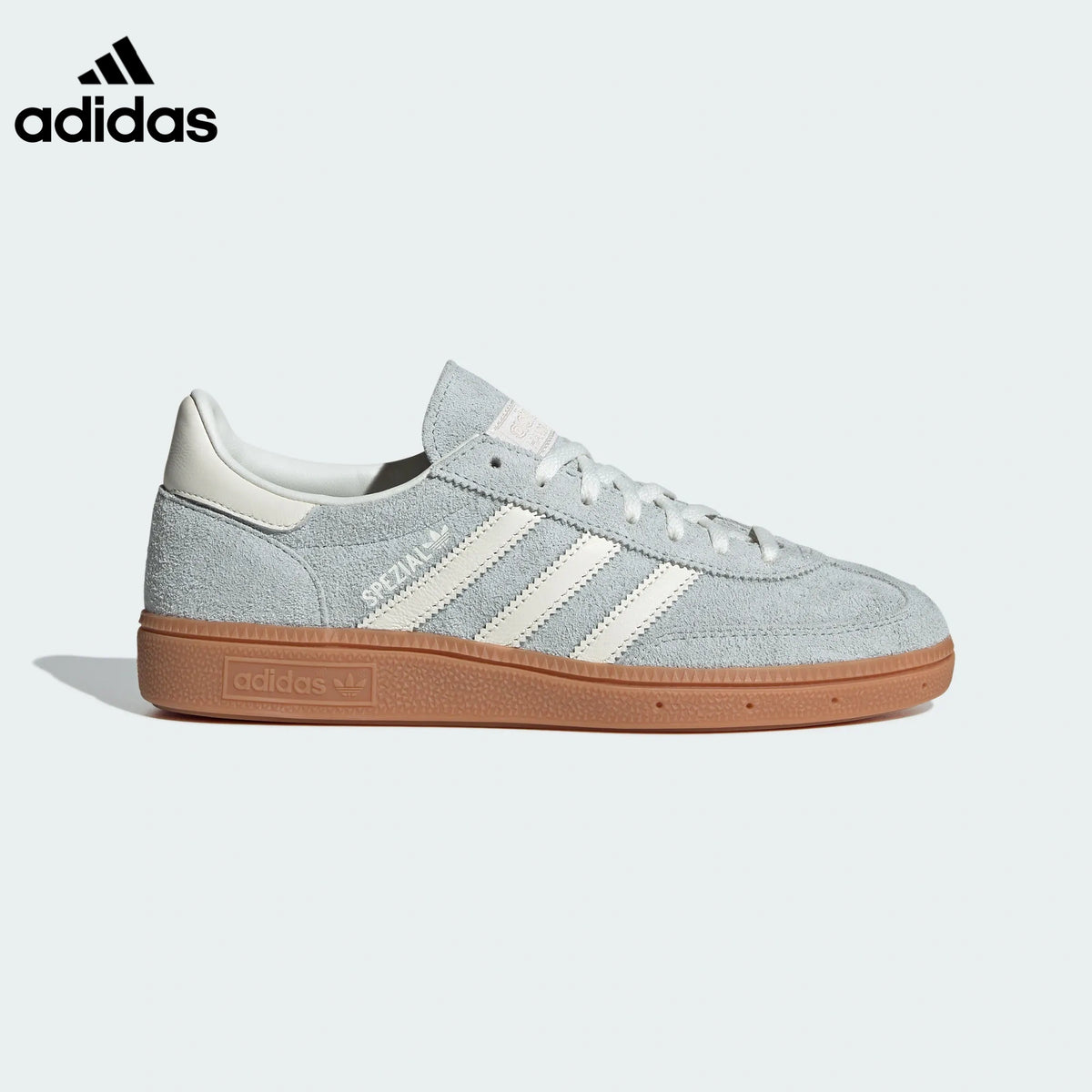 adidas handball women's shoes  men's Handball Spezial sneakers Light Grey Off White Gum Sole Sneakers