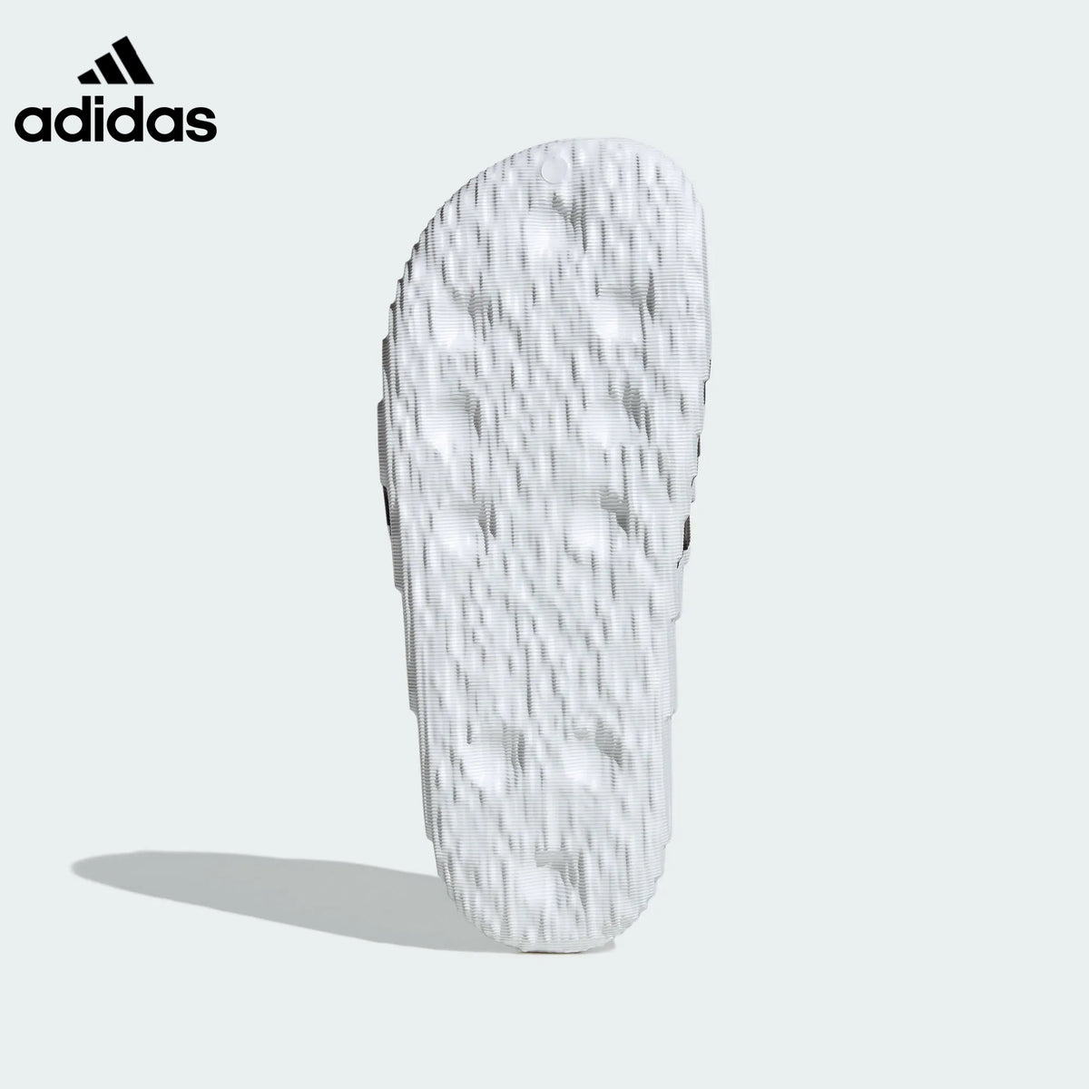 adidas Adilette 22 Slides – White with Black Stripes