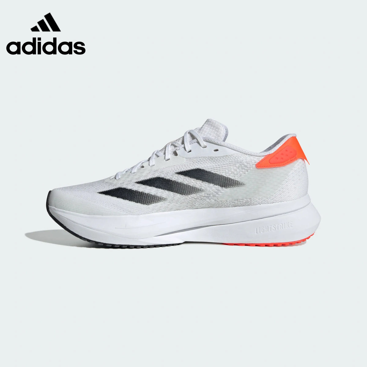 adidas Adizero SL2 Unisex Running Shoes - White/Black/Orange