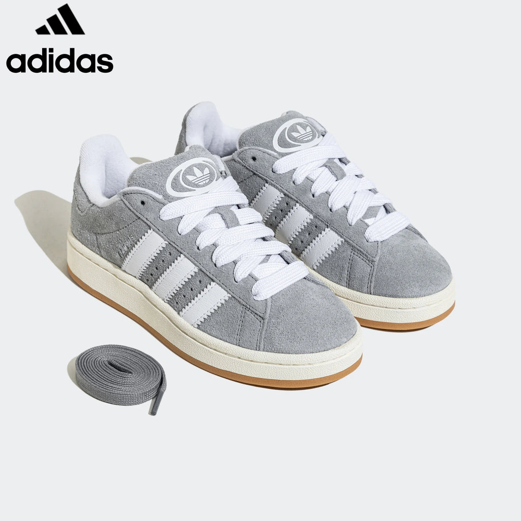 Adidas Campus 00s Grey White Suede Unisex Sneakers
