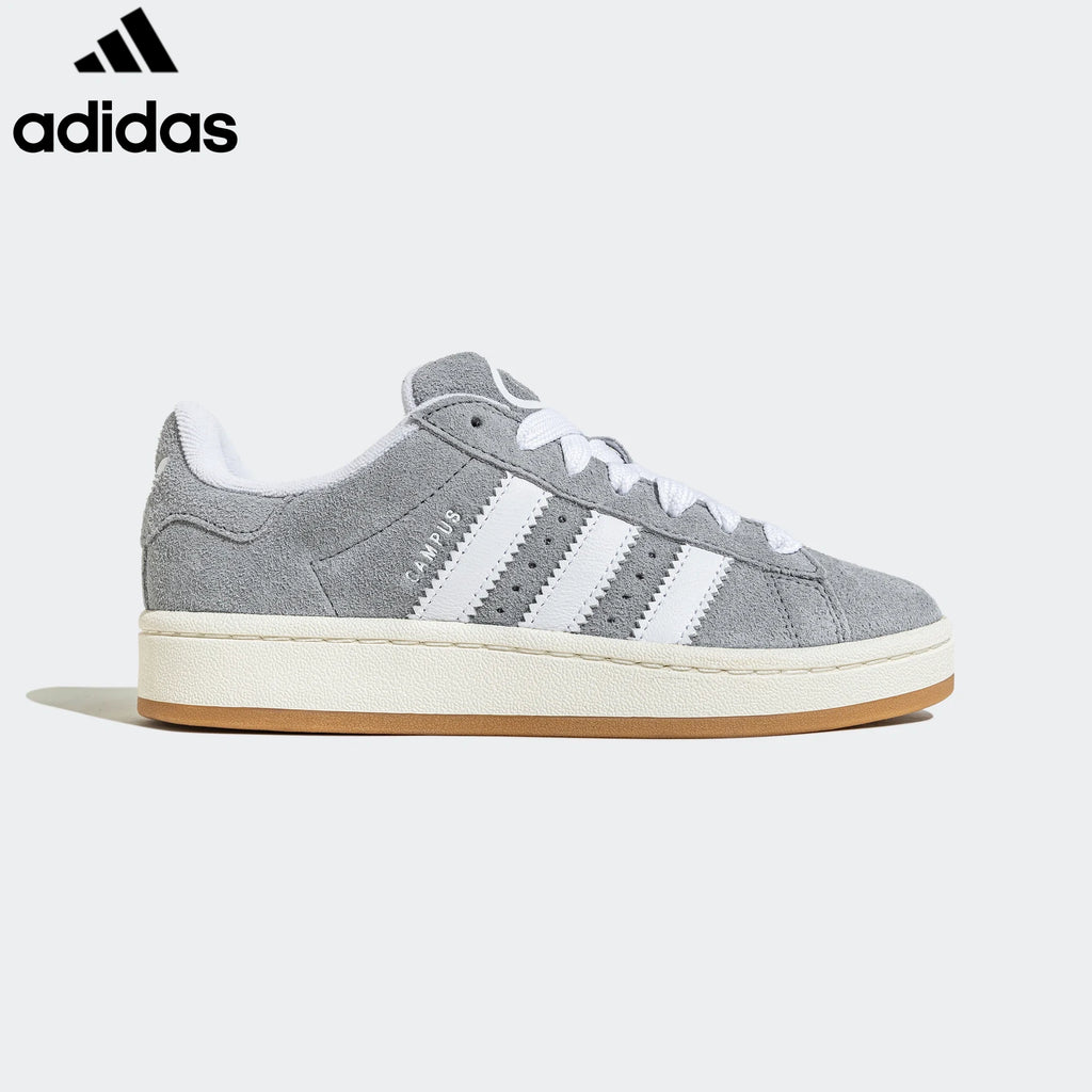 Adidas Campus 00s Grey White Suede Unisex Sneakers