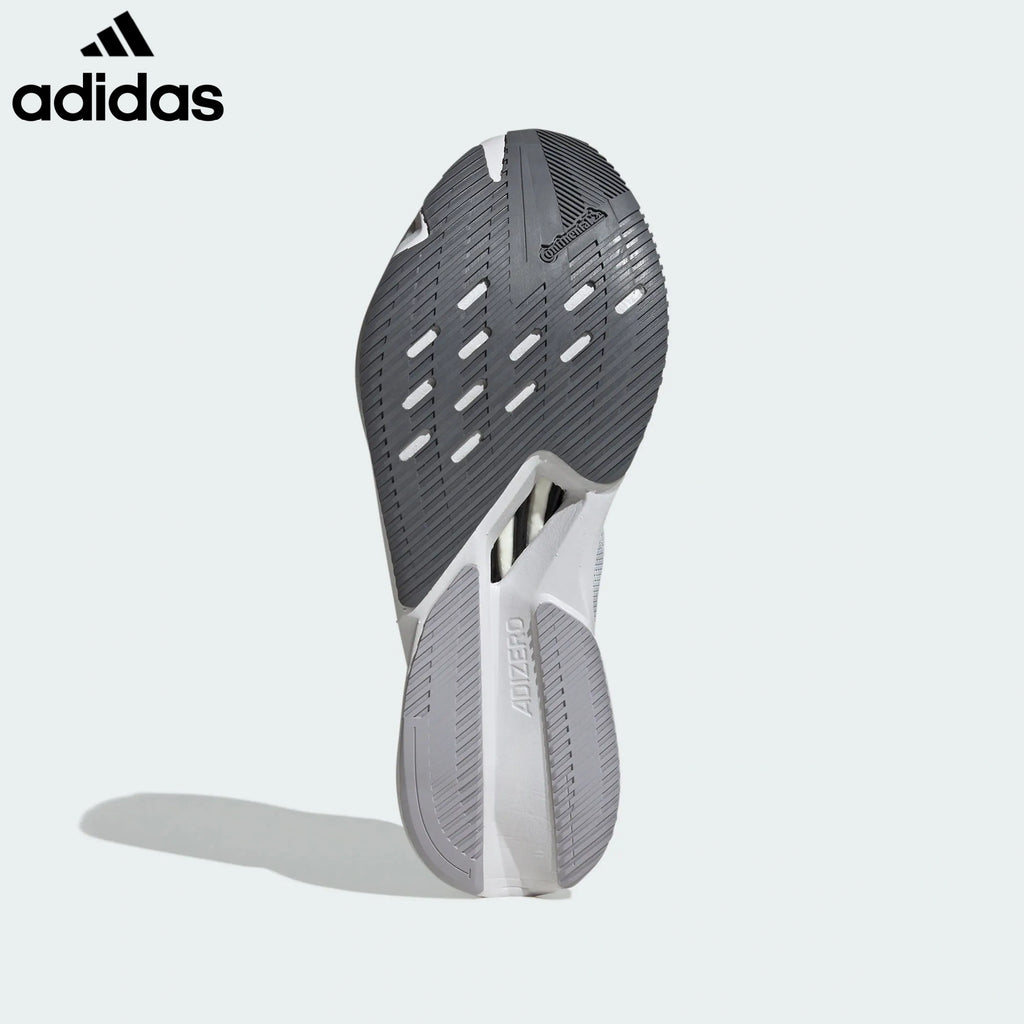 Adidas Adizero Boston 12 Gray Red Lime Unisex Running Shoes