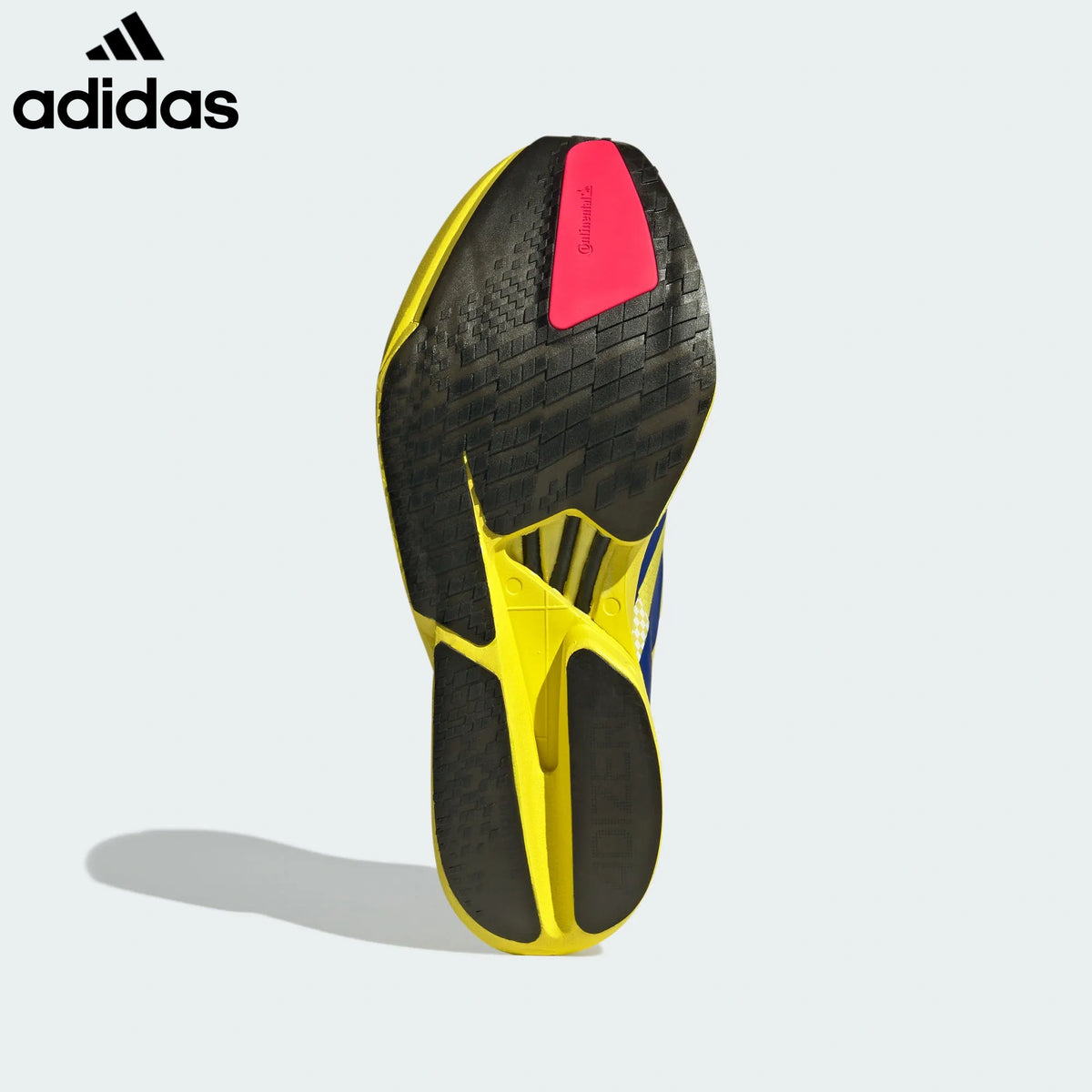 Adidas Adizero Adios Pro 4 Yellow Blue Unisex Running Shoes