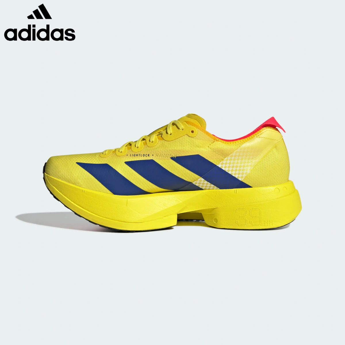 Adidas Adizero Adios Pro 4 Yellow Blue Unisex Running Shoes