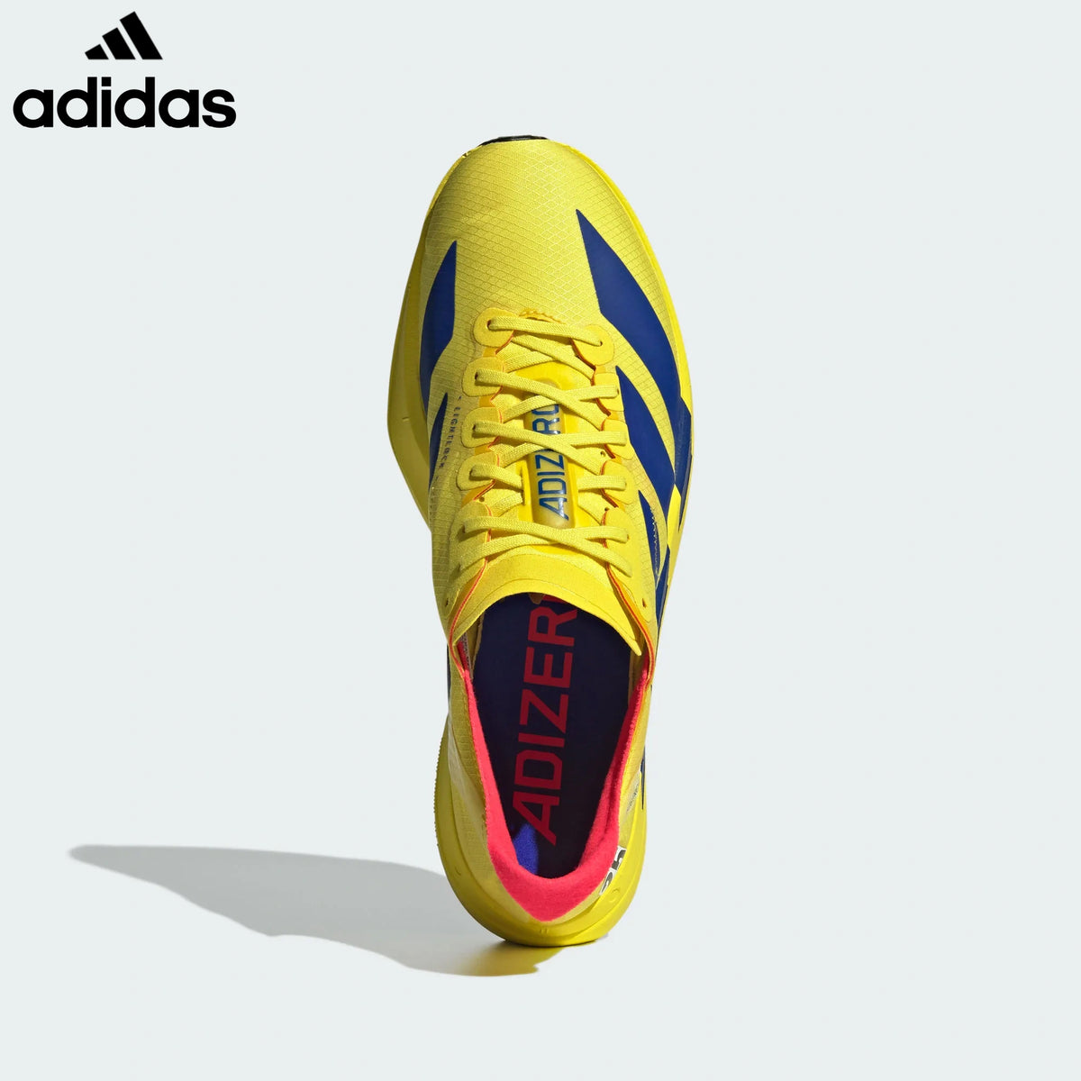 Adidas Adizero Adios Pro 4 Yellow Blue Unisex Running Shoes