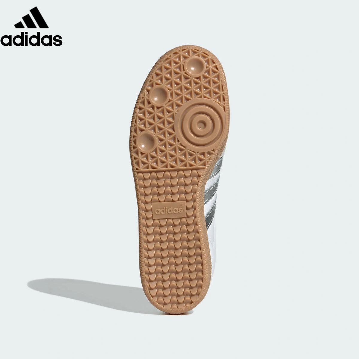 Adidas  samba  women's shoes  men's samba sneakers Samba OG Sneakers – White/Silver | Unisex